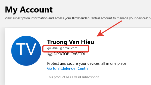 Hướng dẫn gia hạn Bitdefender đơn giản nhanh nhất